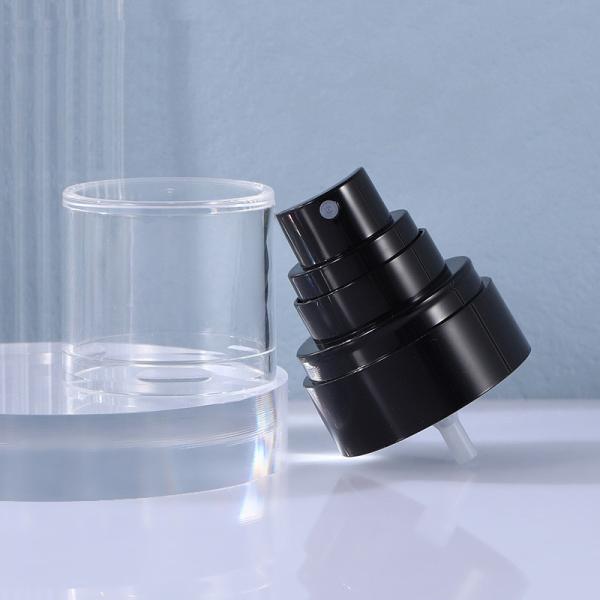 24 головы насоса брызг макияжа разбрызгивающей головки зубов разбрызгивающей головки тонера черных косметических пластиковых