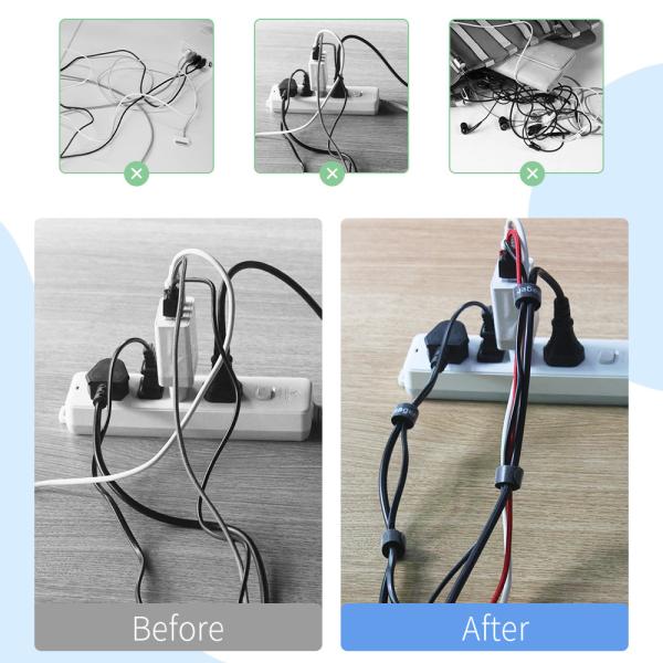 Essager Nylon Velcro Desk Cable Organizer