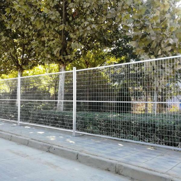Heavy Duty Canada Temporary Fence Galvanized+Powder Coated for Residential Courtyard
