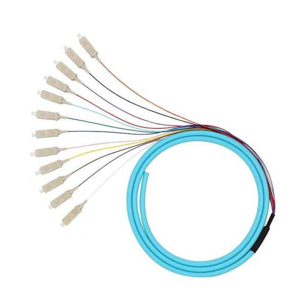 Trança do Sc Upc do pacote do único modo, 12 trança do núcleo OM3 Ftth