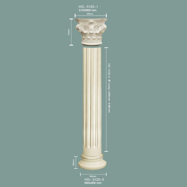 PU Roman Column HG-5122