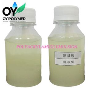 Waste Water Flocculant Anionic Polyacrylamide Emulsion Equivalent To EM533
