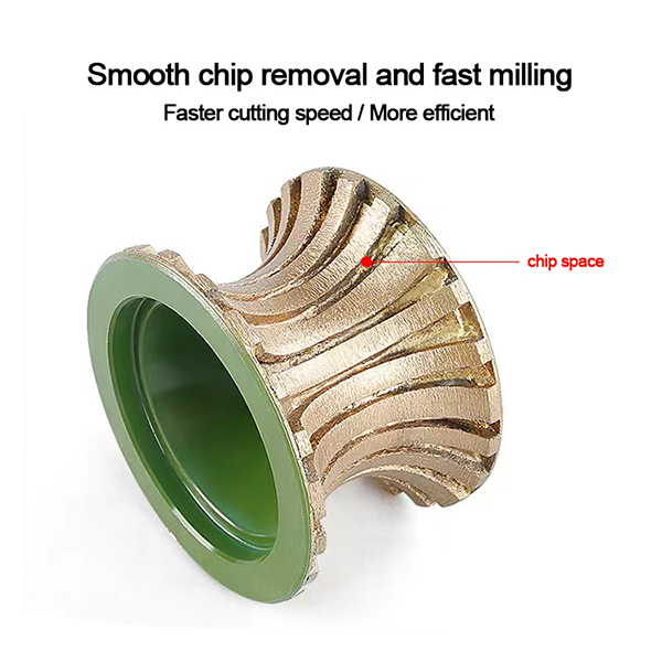 Bullnose Diamond Grinding Wheel 6 Inch For Granite Cutting