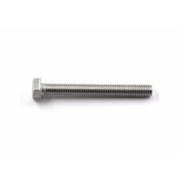 Stainless Steel Hex Cap Screws Hex Head Bolts DIN933 Full Thread