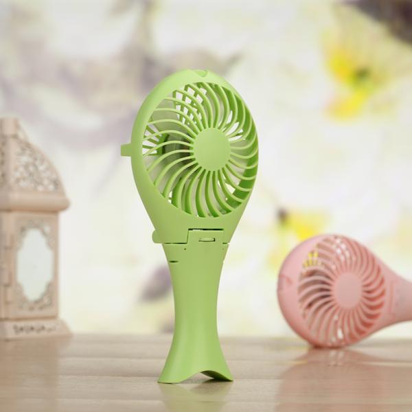 Stepless Speed Mermaid Mini Portable Rechargeable Fan AG18