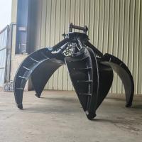Électro grippage hydraulique adapté aux besoins du client de peau d'orange pour 15 Ton Excavatrice