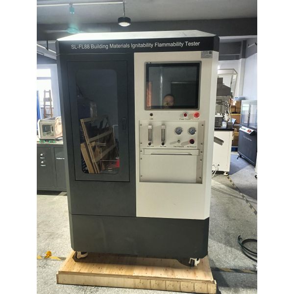 Building Materials Ignitability Tester GOST 30402 ISO 5657 Flammability Tester with 10Kw/m2 ~ 70kW/m2 Irradiance and 50W Output