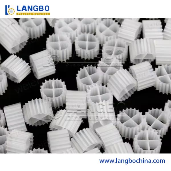 Plastic Active Biological Mbbr Filter Media Carrier Extruder