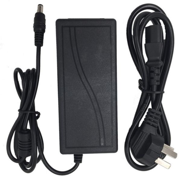 Desktop Type 100-240V Input 3A 4A 12V 5A 60W Power Adapter for CCTV LED in ABS Black
