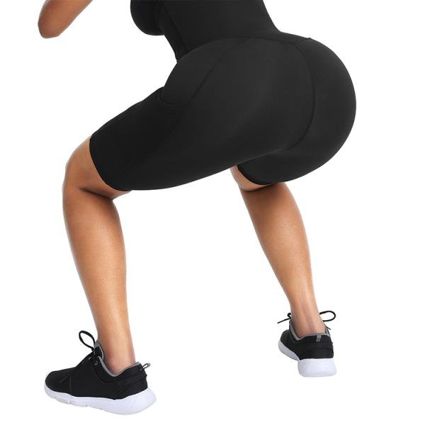 Шорты HEXIN средней формы для женщин Бодисуит Контроль живота Задница Подтягиватель бедра