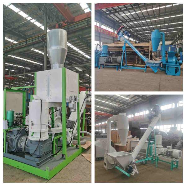 300kg-800kg Wood Pellet Production Line Bagasse Sorghum Straw Pellet Production Line