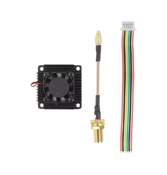 AKK Ultra Long Range 5.8Ghz 3000mW 3W up to 10Km VTX with Fan MIC Smartaudio 30.5*30.5mm for RC FPV Drone Airplane Fpv Drone Vtx