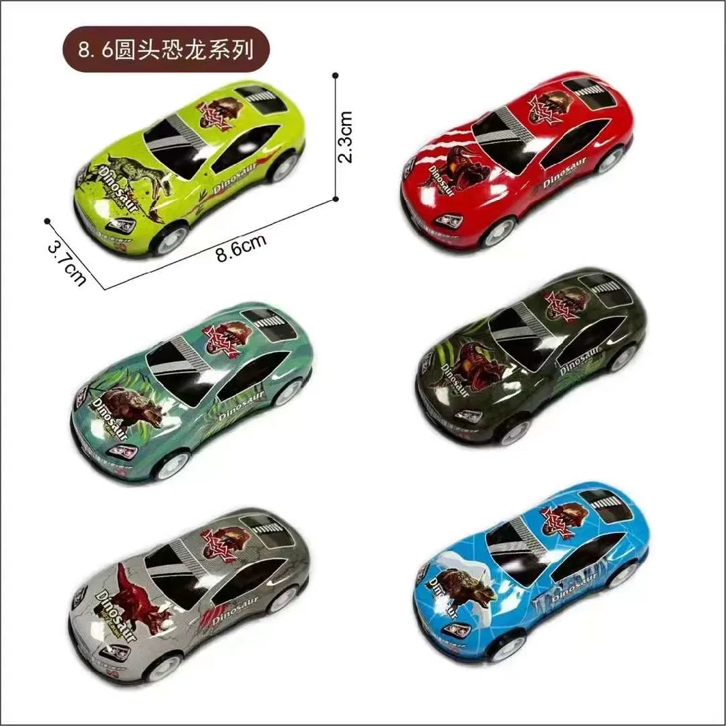 Metal Surface with Printed Children′s Toys Pull Car Inertia Car Toys Children′s Toys Can Be Customized
