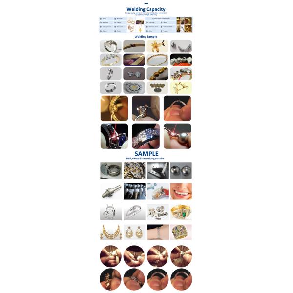Ювелирные изделия Лазерная сварочная машина для ювелирных изделий