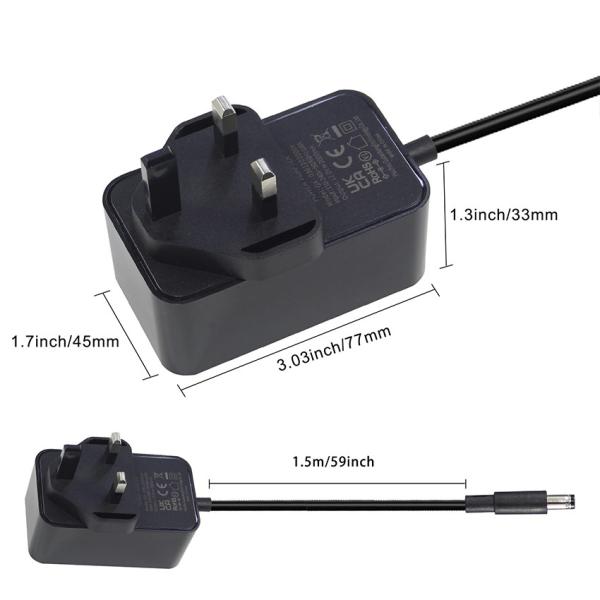 12V 1A 12W AC 電源アダプタ