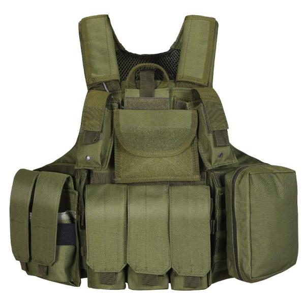 Breathability Adjustable Shoulder Straps Combat Ballistic Vest For Effective Armor Protection