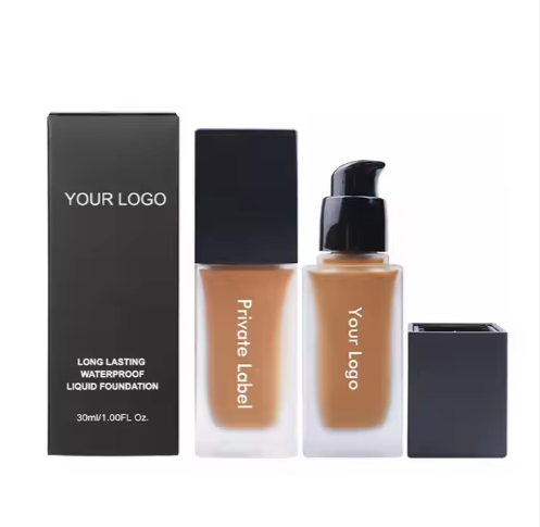 OEM / ODM Makeup Foundation Matte Natural Waterproof Matt Liquid Makeup Private Label Foundation for Women