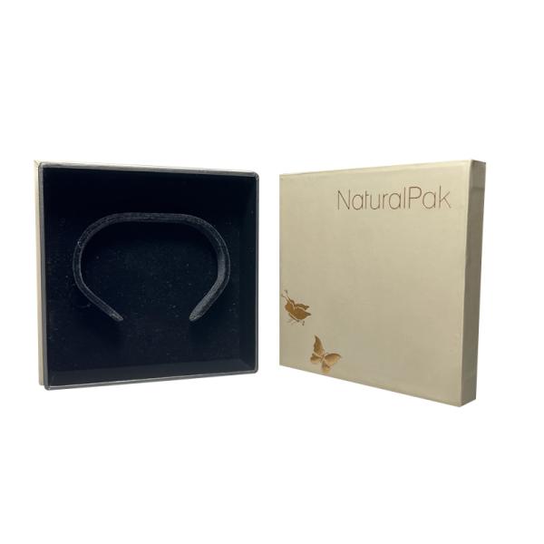 Beige Luxury Jewelry Packaging Boxes Jewellery Cases For Earrings