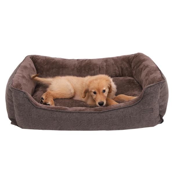 Cold  Resistant Dog Mattress Pad , Dog Bed Floor Cushion Blow Cutting Finish