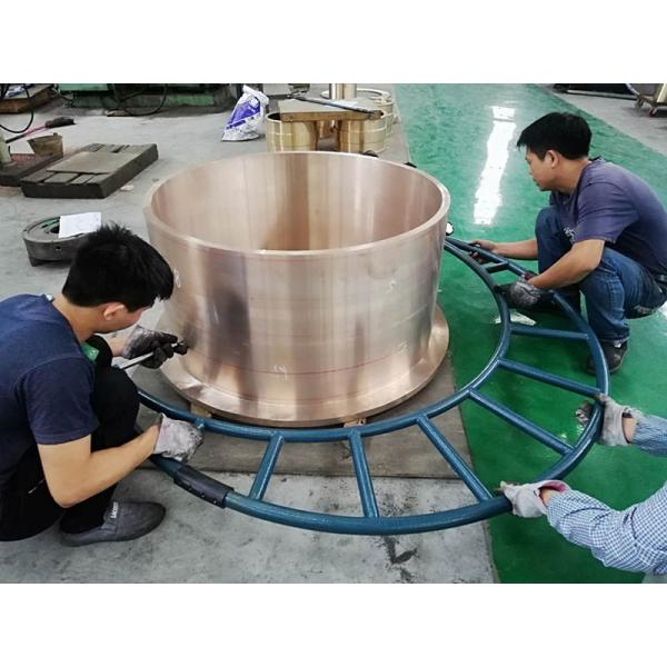 Non Standard Tailor Made Copper Bushing Reliable Thin Walled Crusher Machine Parts