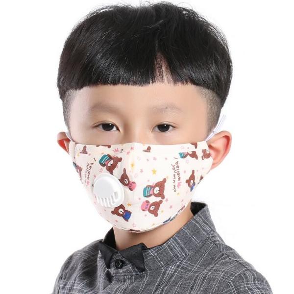 Anti Fog Childrens Face Masks Good Air Permeability With Breathing Valve