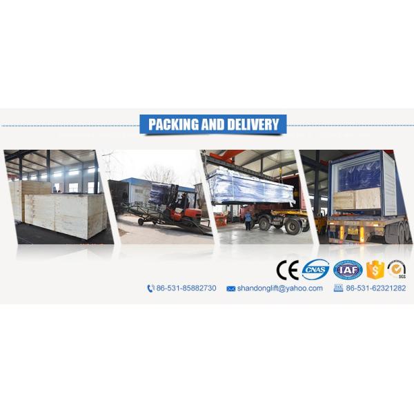 5 T Stationary Hydraulic Heavy Duty Scissor Lift , Hydraulic Work Platform Lift