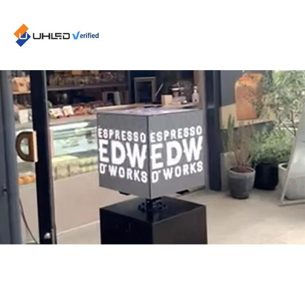 Customized High Resolution Commercial Advertising P2.5 P3 P3.91 P4 Cube Led Display Screen
