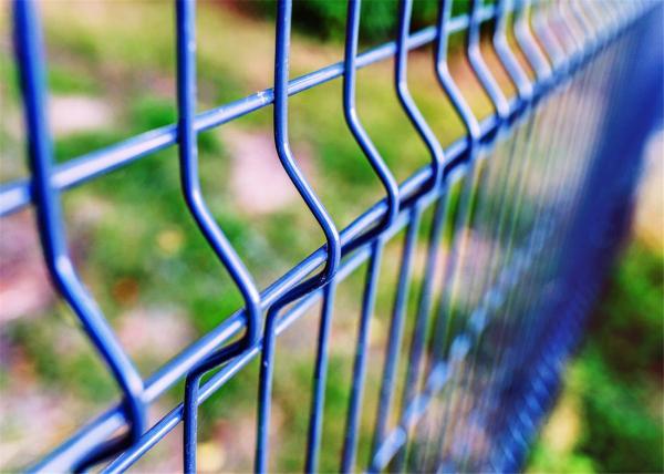 Welded Wire Bends Fence Panel Pvc Coated Wire Mesh