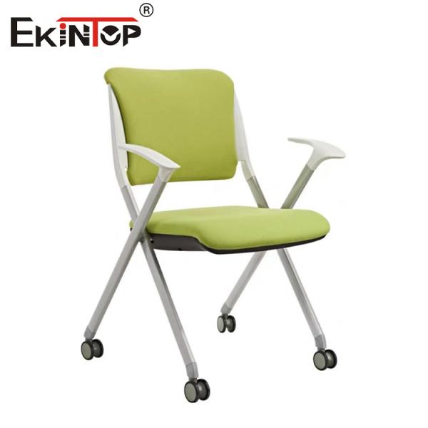 Современный стиль складное кресло для тренировок с подлокотниками колеса серое окрашенное основание