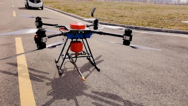 Dry Powder Fire Extinguishing UAV Unmanned Aerial Vehicle For High Rise Buildings