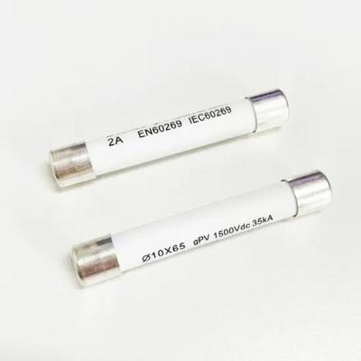 1500VDC 15 to 25A 10x65mm Ferrule PV Cylindrical Semiconductor Fuse
