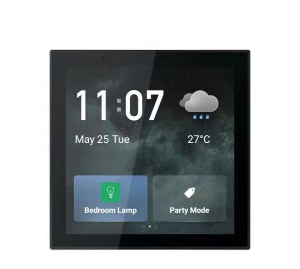 4 Inch Tuya Zigbee Gateway Smartlife Zigbee Hub In Wall Control Panel