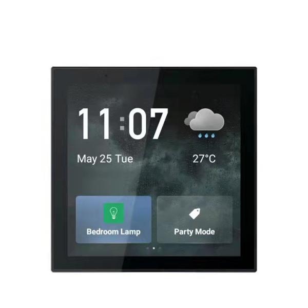 Экран центра управления Tuya умный экран ворот Zigbee 4 дюймов умный
