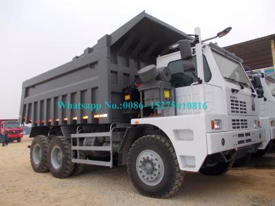 Caminhão basculante de mineração 70tons de Sinotruck HOWO 6*4 371HP fora do caminhão de caminhão basculante ZZ5707S3840AJ da estrada