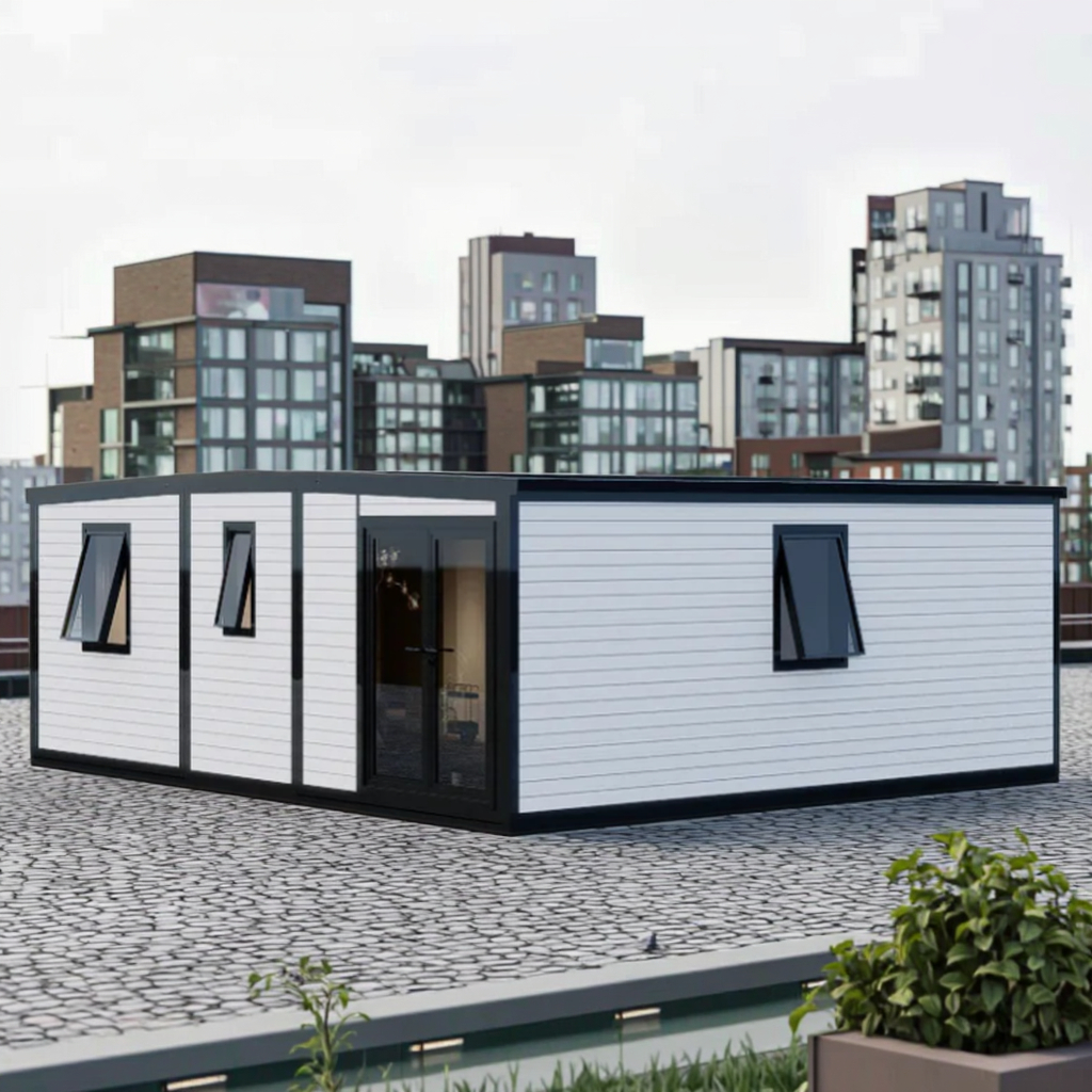 Steel Modified Shipping Container House Flat Pack Container for Office Living Room Workshop Use Potable House