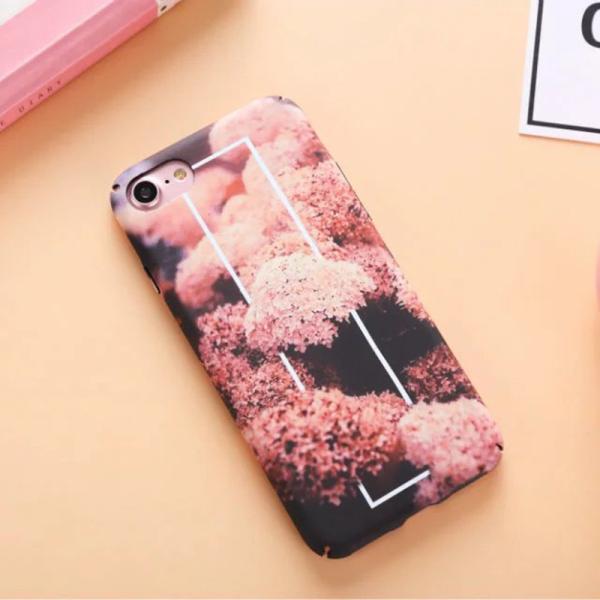 Hard PC Decal All-inclusive Natural Scenery Pattern Cell Phone Case Cover For iPhone 7 6s Plus