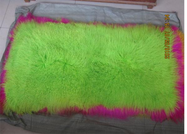 Mongolian Sheepskin Rug 2017 New Winter Warm Long Hair Tibetan Sheepskin Wool