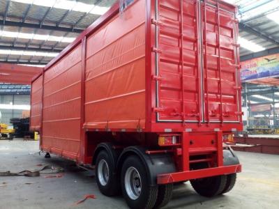 30t-50t Load Capacity Bulk Cargo Trailer Curtainsider with Utility PVC Tarpaulin