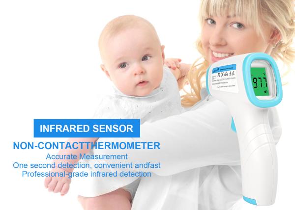 Portable Non Contact Infrared Thermometer , Body Non Contact Infrared Forehead Thermometer