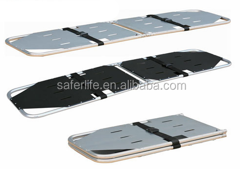 Saferlife First-Aid Devices Emergency Adjustable Plastic Scoop Stretcher SL-D-4