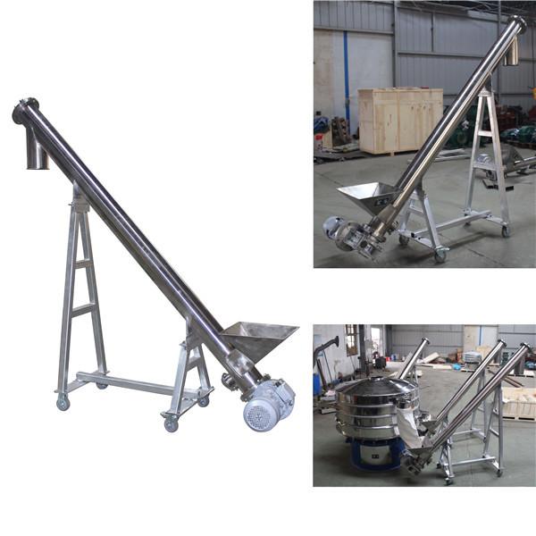 Grain Automatic Hopper Screw Feeder Stainless Steel