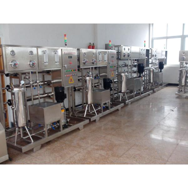 1250 kg Stainless Steel 304 Large Scale 5000L/H Skid Mounted RO Water Treatment System