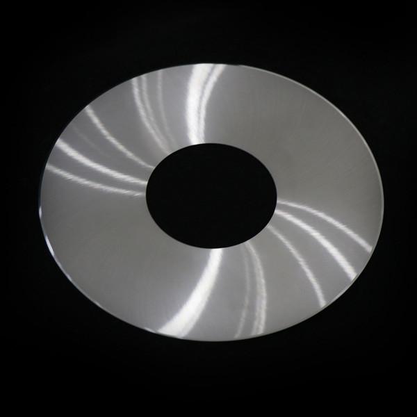 OEM ODM Carbide Slitter Blades Mirror Finish For Tobacco Processing