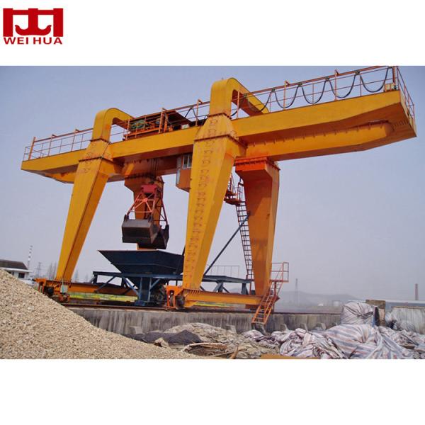 MZ Type A3-A8 Double Girder Goliath Gantry Crane 50 Ton With Hook