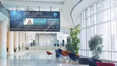 Full Color HD LED Display P1.6mm High Resolution 360000px/m2 Pixel Density