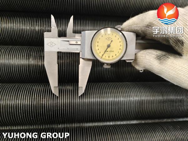 ASTM A179 Embedded Finned Tube with Al1060/ Al 1100 Fins For Air Cooler