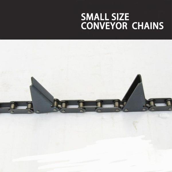 Cadena agrícola de la máquina segadora de la cinta transportadora resistente del rodillo del diámetro 73.5m m 83.5m m