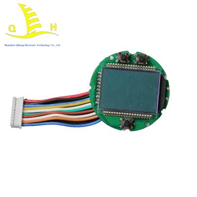 Personalize gráficos do TN Transmisive módulo do LCD do segmento de 6 horas