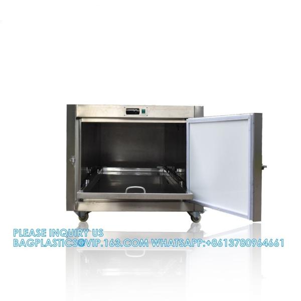 One Room Dead Body Morgue Drawers Fridge Freezer Refrigerator With Trolley Mortuary Single Body Refrigerators Morgue