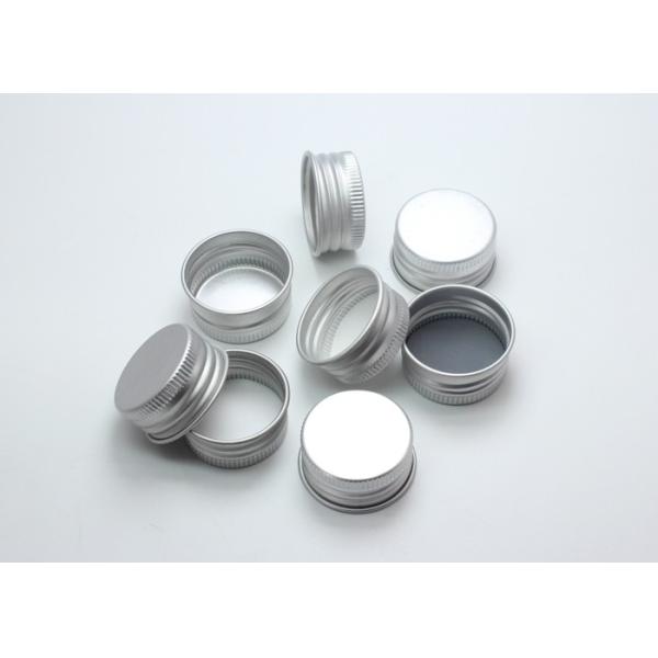 завинчивые пробки 28мм серебряные, изготовленные на заказ алюминиевые крышки винта для бутылки винта